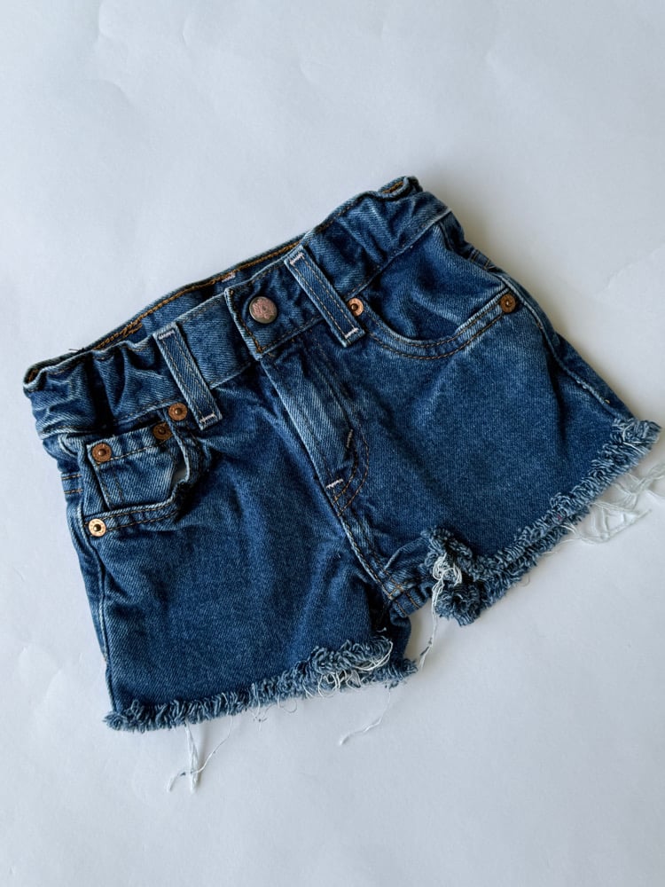 Image of Upcycled  515 Levi's Shorts Size 2T