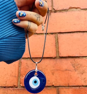 Image of Protection necklace evil eye 