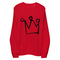 Image 4 of Unisex BIG CROWN organic sweatshirt