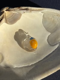 mini sea glass pendant #15