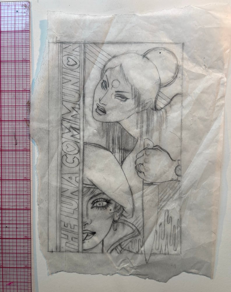 Image of LUNA COMMUNION sketch