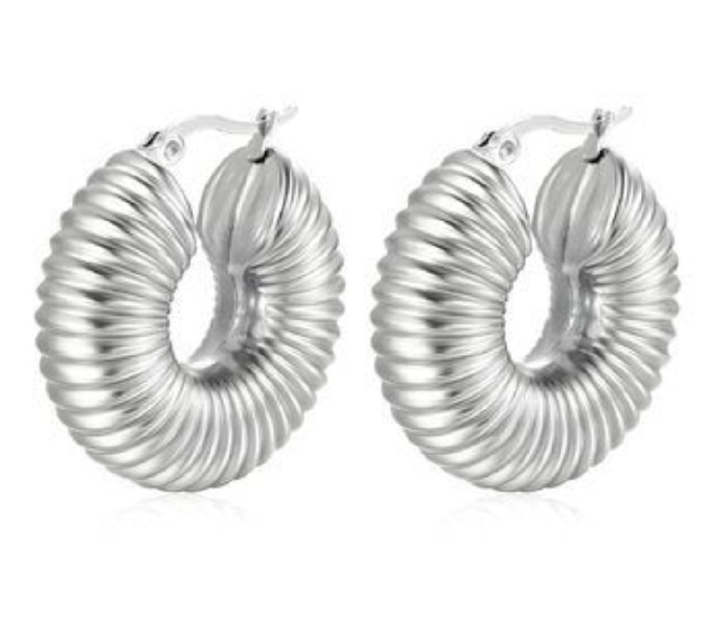 Image of Bright Horizons Hoops Stainless Steel