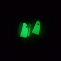 Image 2 of Glowing Pet Ghost Earrings 