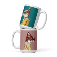 Mr & Mrs Fox Mug