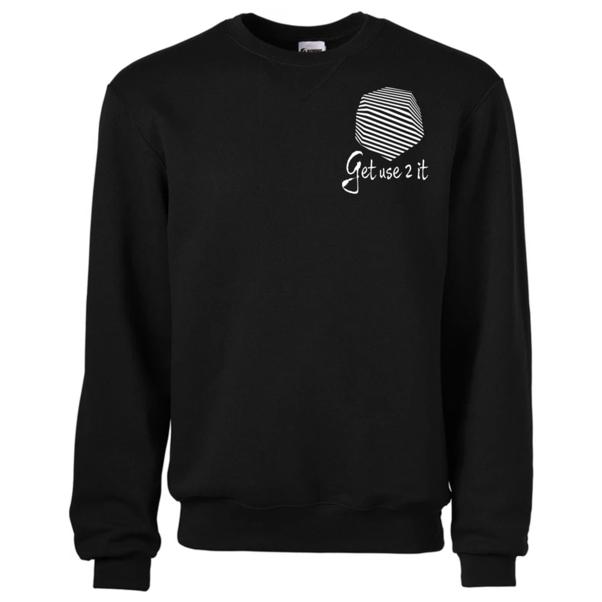 Image of Get Use 2 It Original Crewneck Black