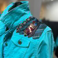 Image 6 of Turquoise Denim & Tie Jacket