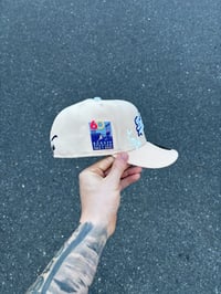 Image 4 of PEACH CREAM  KOI LOS ANGELES DODGERS CUSTOM FITTED CAP