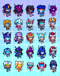 Image 1 of NEW PREORDER Bite-Size Bots Mini Charms!