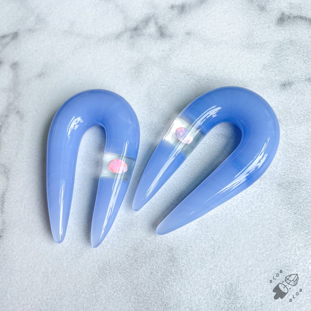 Image of BB Blue Opal Teef Hangers