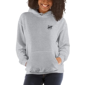 Image of feral. girls can't skate hoodie.