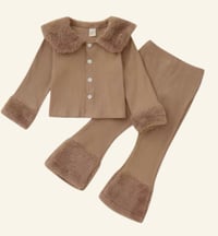 Image 1 of Girls Fur Two Piece Sets