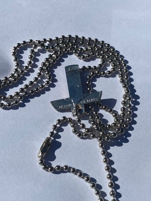 Image of Cross Half-Dollar Keychain or Necklace