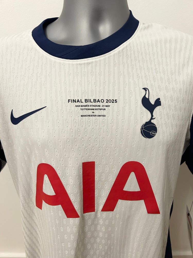 Image of Tottenham Hotspur “SON 7” Vaporknit 2024/25 Home Europa Final Shirt  (L)