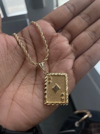 Card necklace