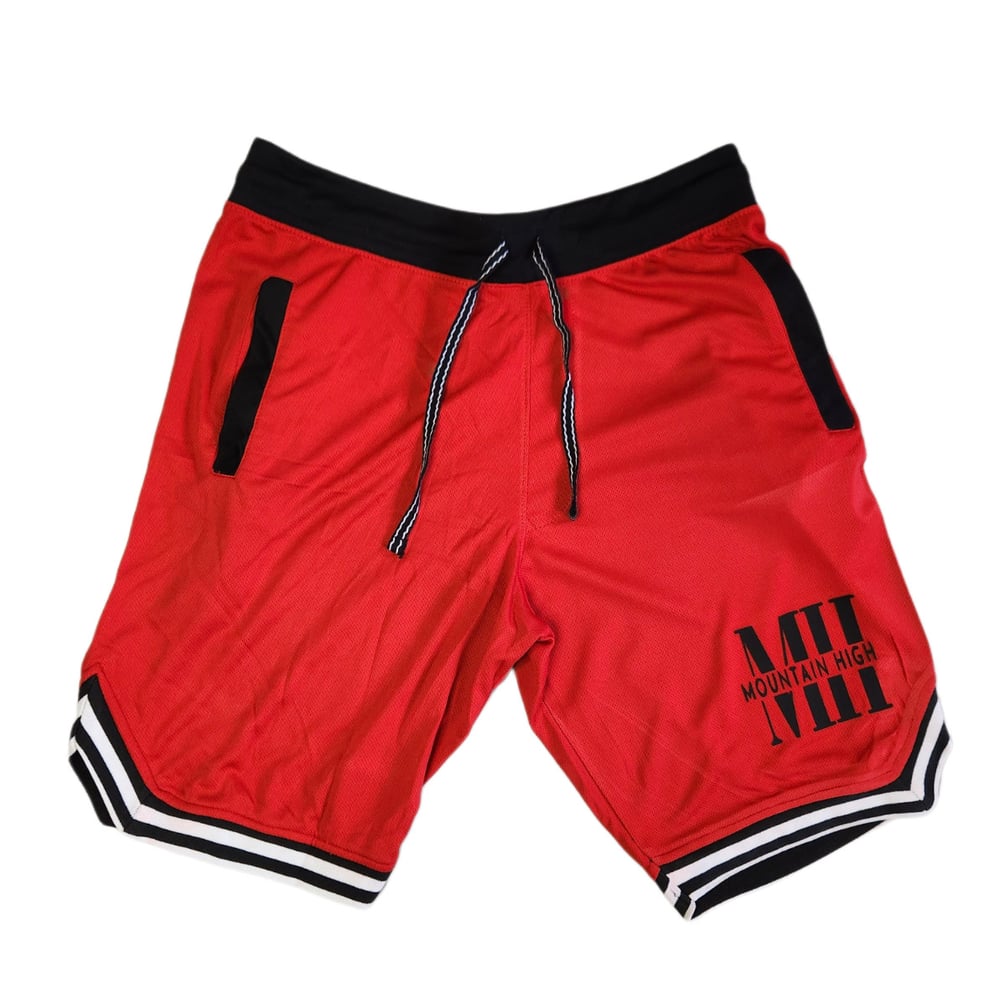 Image of MH BALL SHORTS (Red)