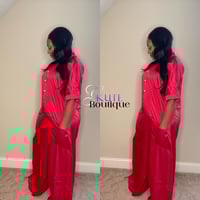 Image 2 of Satin Wide Jumpsuit 