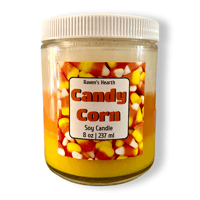 Image 3 of Candy Corn Candle