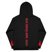 Image 2 of DESIGNER FLAME HOODIE