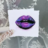 ‘Candy Kiss’ Embellished Mini Print