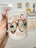 Frankenstein Couple Ceramic Mug