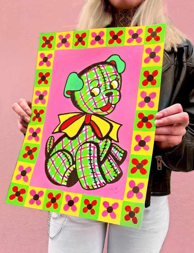 Image of TEDDY original painting