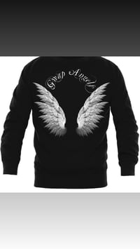 Image 2 of Gwap Angels Blk Crew Neck 