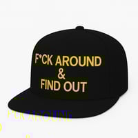 F*ck Around & Find Out Snapback Yellow 
