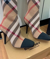 Image 3 of FREEZE PATTERN HEEL BOOTS