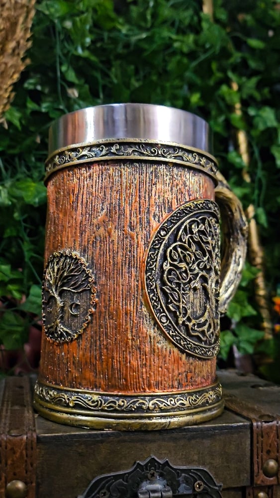 👑The Armored Kingdom Tree of Life (Yggdrasil) Mug