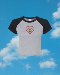 Image 4 of Simi Love Baby Tee - Summer Micro Embroidered Top