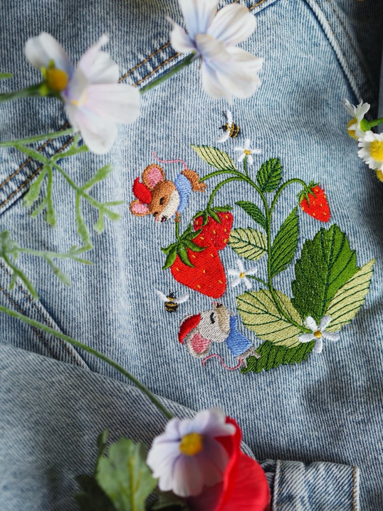 Image of PLEASE READ DESCRIPTION Upcycled send in, Denim Jacket 