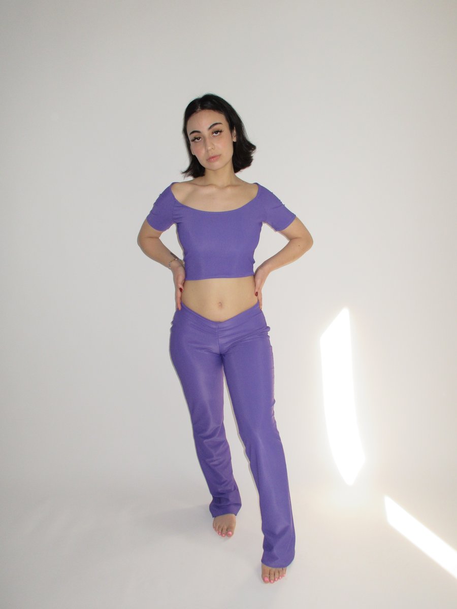 Image of ORCHiD RUCHED PANTS 