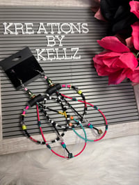 Image 1 of Bumbleberry Medium Hoops