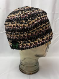 Image 4 of RED AND ORANGE KNIT BEANIE