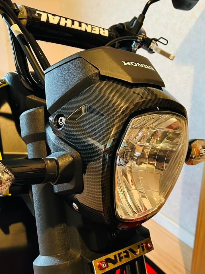 NAVi 110 Faux Carbon Headlight Cover