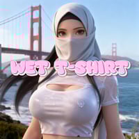 Wet T-Shirt {[(SBZA X Animal Cookies) X Rainbow Nana] X Lantz F2}