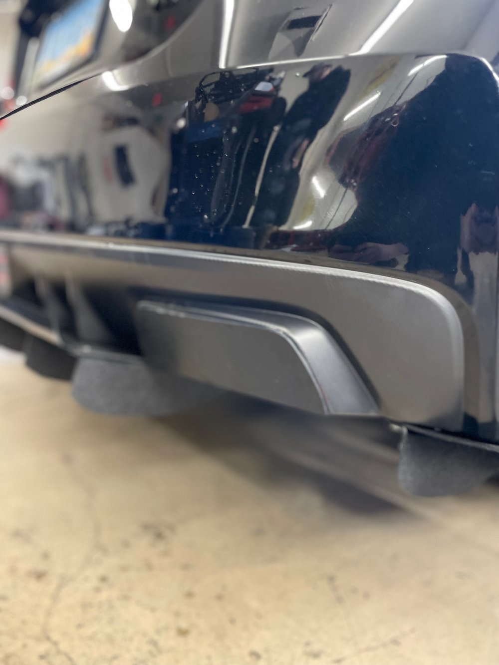 Image of 2015+ WRX/STI Exhaust Hole Delete Plate (Cover) 