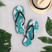 Image 1 of Flip-Flops (seahorses)