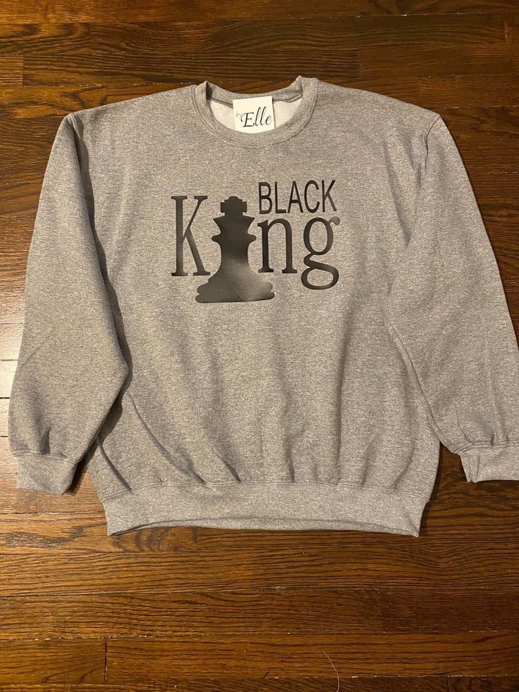 Image of Men’s Black King Sweatshirt