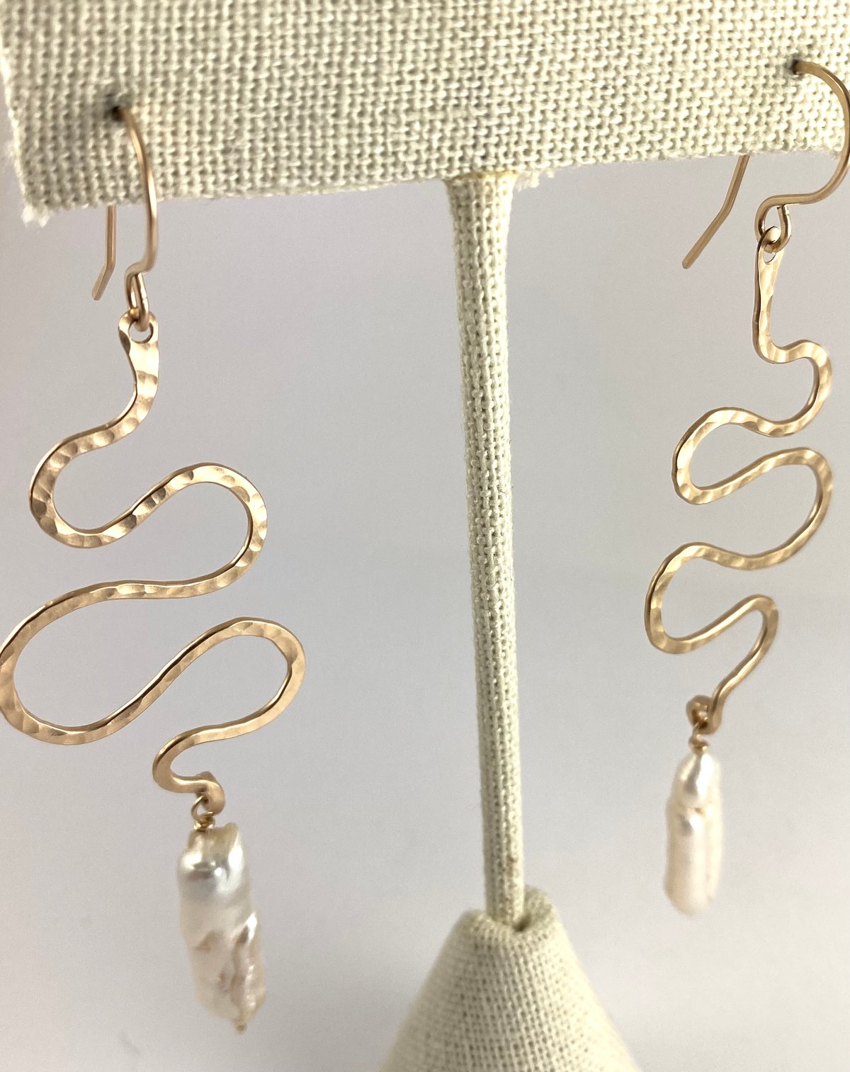 Image of Snake Drops with Pearls
