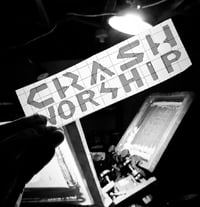 Image 2 of CRSH WRSHP VINYL DECAL 