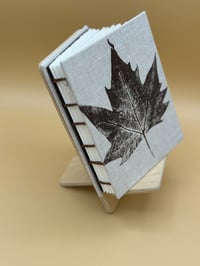 Image 2 of Medium Nature Print Coptic Blank Book (leaf)