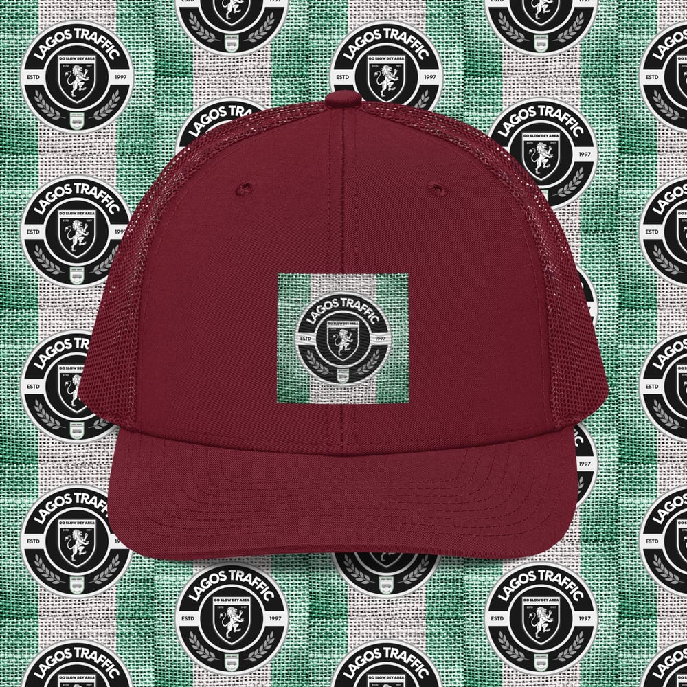 LAS GIDI SOCCER VOGUE TRUCKER CAP (GRN RAFFIA)