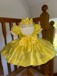 Lemon shimmer dress 