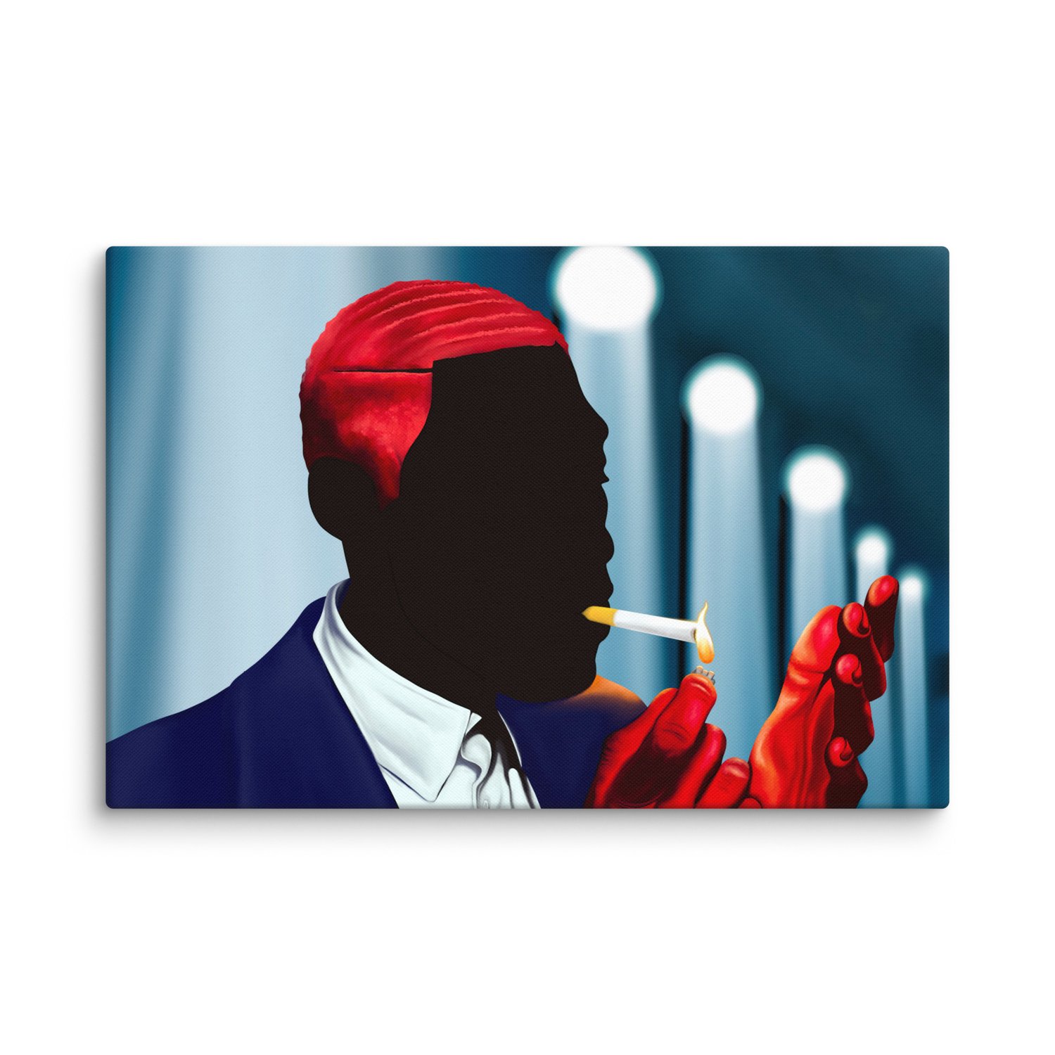 Canvas Print Waiting For You at Midnight