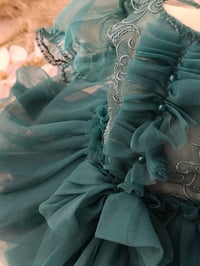 Image 2 of Christmas photo session set | Eliana | age 9-12 months | emerald