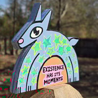 Image 2 of Existence Pup Woodcut