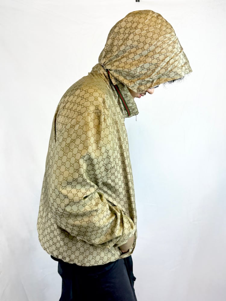Image of Gucci 2009 Silk Monogram Jacket