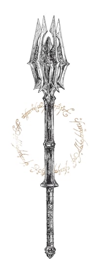 Image 3 of LOTR Weapon Selection 1 - Shards of Narsil, Sauron’s Mace, Anduril (reforged)