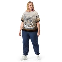 Image 1 of Blessed Are The Peacemakers Sepia - unisex sports jersey